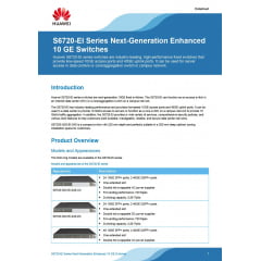 Switch Huawei 10 GE / 40 GE S6720-30C-EI-24S-DC